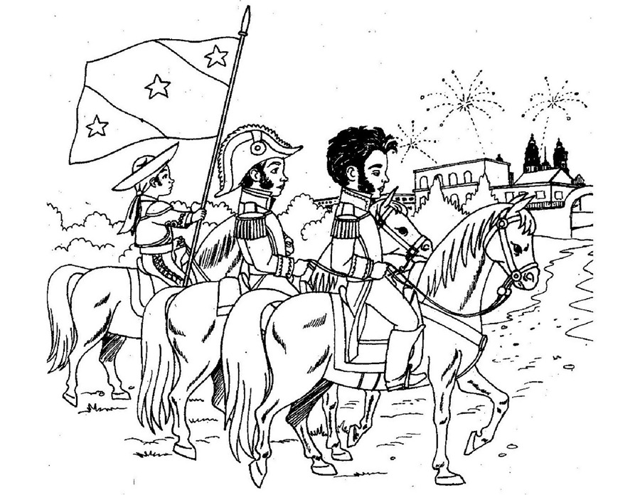 Colorear Día Independencia México - Blog de imágenes